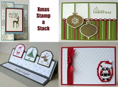 Christmas Stamp-a-stack