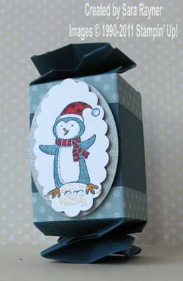 polar party candy wrapper box