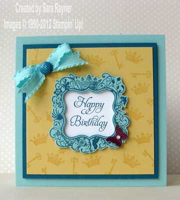 elegant birthday card