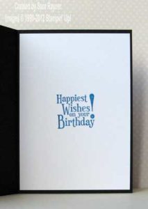 celebrate card inside