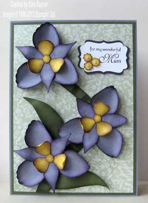 orchid card for mother's day