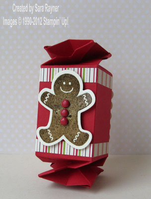 gingerbread candy wrapper