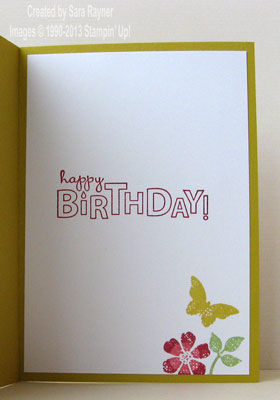 bloomin birthday card inside