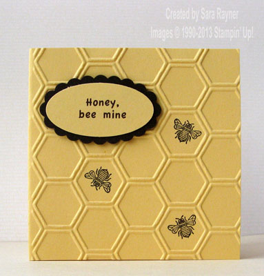 honeycomb card