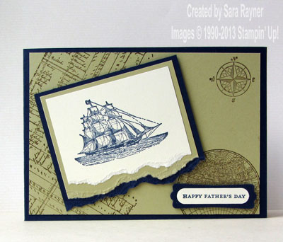 open sea fathers day card