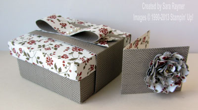 12" x 12" paper box