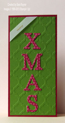 typeset xmas card