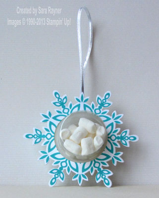 festive flurry ornament