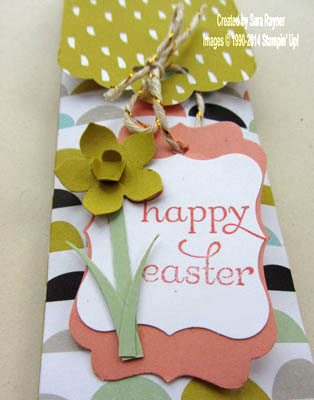 easter tag topper label