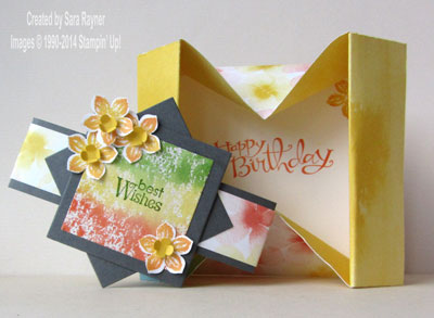 watercolor wonder box card inside