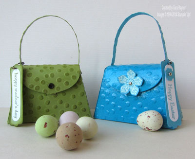 decorative dots purse