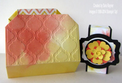 watercolor wonder gift box embossed lid