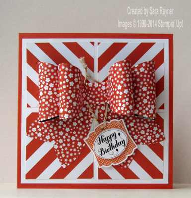 gift bow birthday card