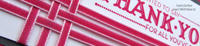 ribbon weave close up