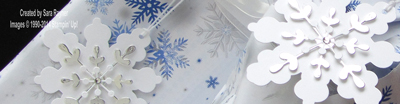 snowflake tag close up