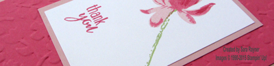 painted lotus blossom close up