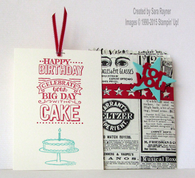 big day treat card