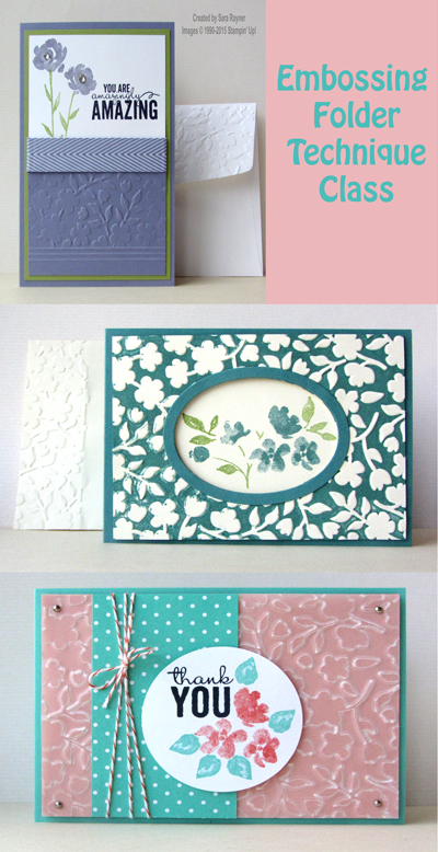 embossing folder class