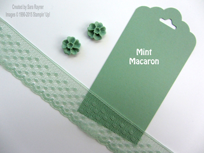 mint macaron