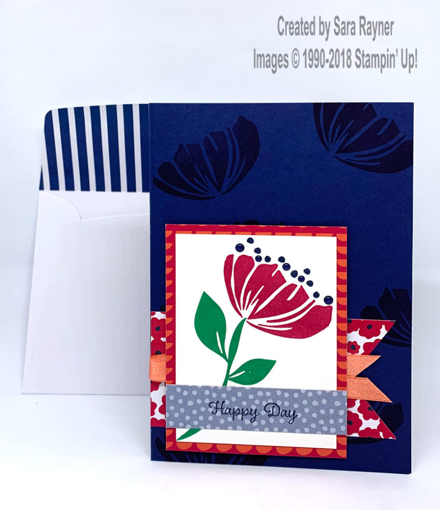 Happiness Blooms birthday card