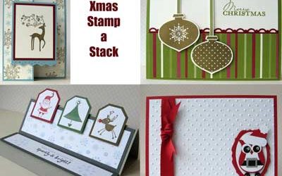 Christmas Stamp-a-stack bookings close today