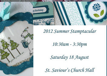 Still a chance to book our Summer Stamptacular