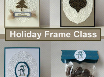 Holiday Frame Class now available online