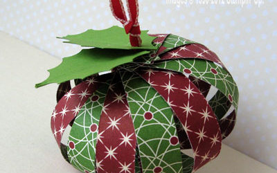 Tutorial – how to create a paper ornament