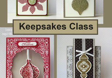Keepsakes Class now available online
