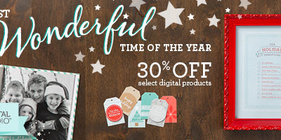 30% off select digital products