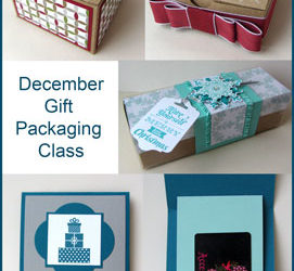 December Gift Packaging Class