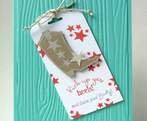 Bootiful Occasions tag card