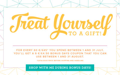 Treat Yourself – Earn in July, Spend in August