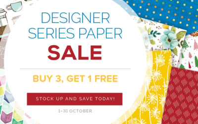 Designer Series Paper Sale