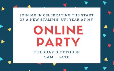 Join me at my Online Party