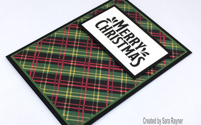 Masculine Merry Mistletoe Christmas Card