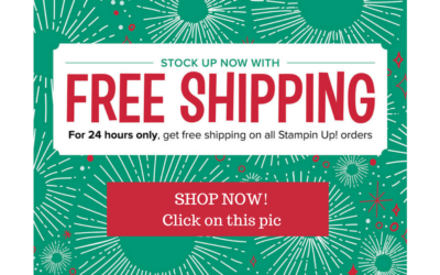 Free shipping – today only!