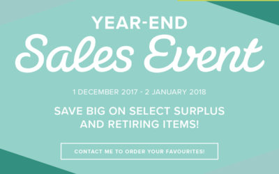 Year end sales event