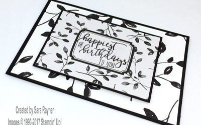 Sneak peek – Petal Passion birthday card