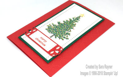 Cross-Stitched Christmas card – sneak peek