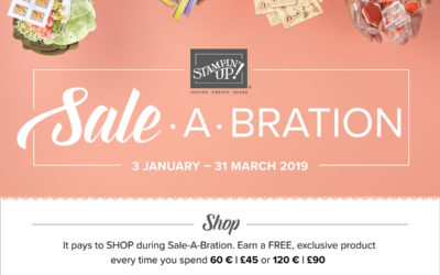 Sale-a-bration 2019 is underway!