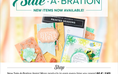 New Sale-a-bration Freebie products added