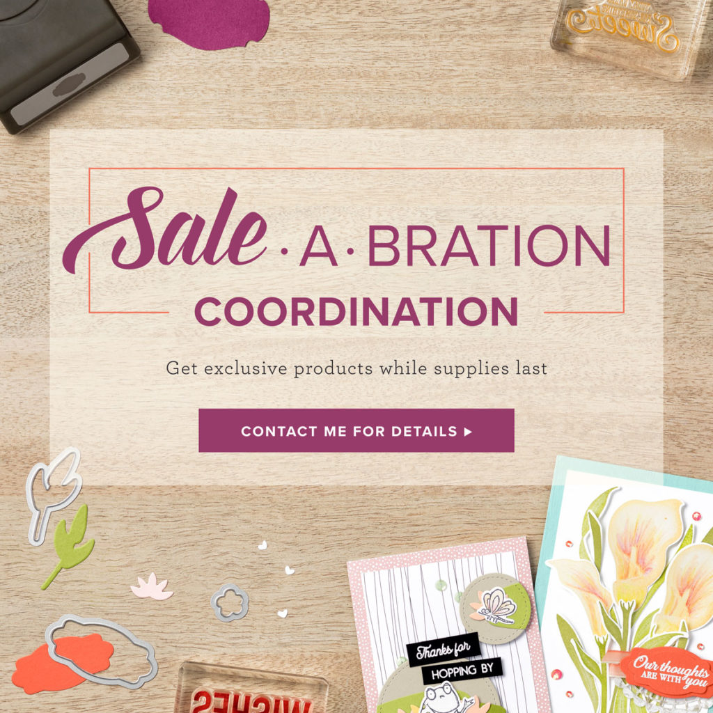 Limited-time products that coordinate perfectly with select Sale-A-Bration products.