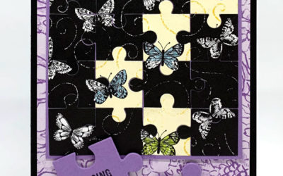 Puzzle Pieces Missing You card