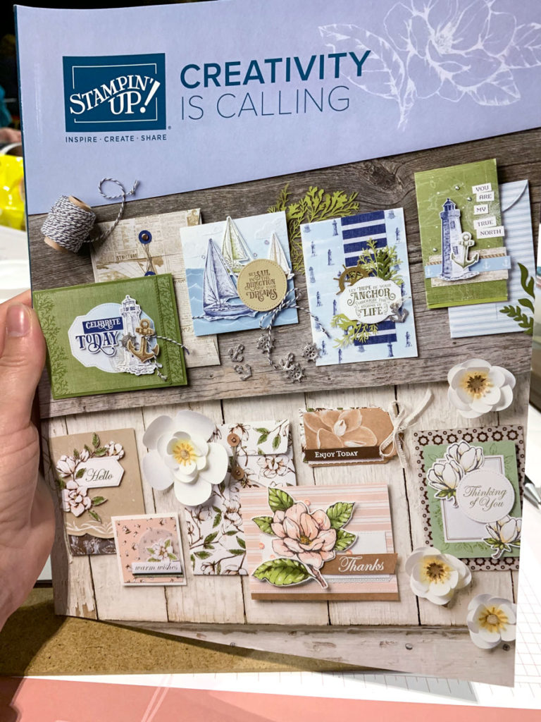2019-2020 Stampin' Up! annual catalogue.