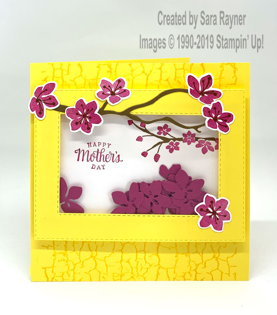 In Color Colorful Seasons Mother's Day shaker card.