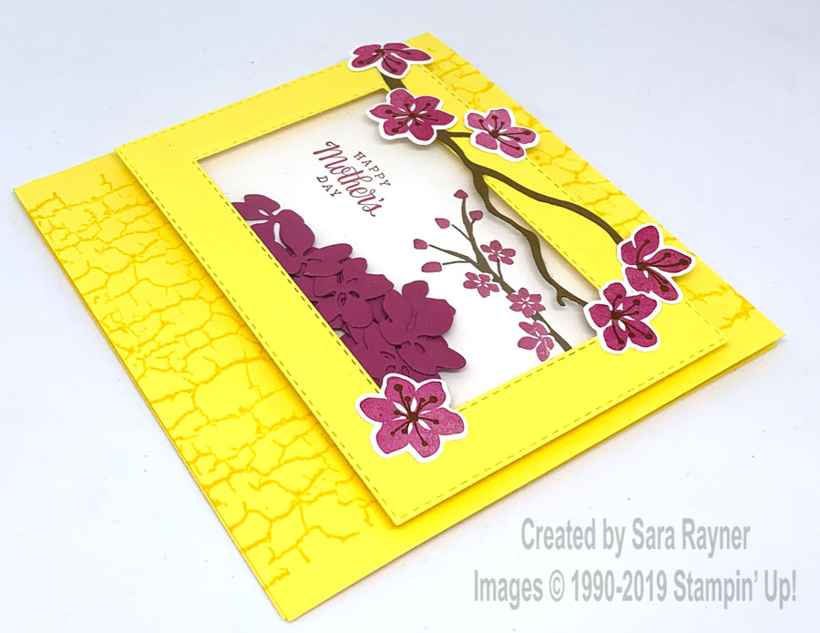 In Color Colorful Seasons Mother's Day shaker card.