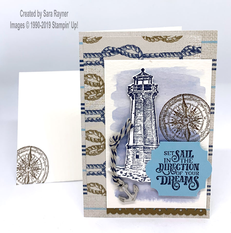 Sail Away card - sneak peek.