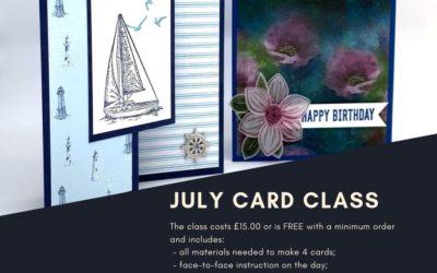 July 2019 Card Class