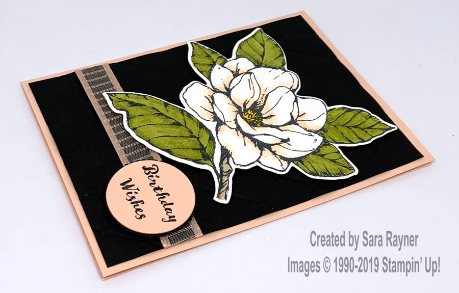 Tufted Magnolia birthday card